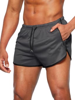 Men's New Beach Shorts Running Shorts 3-Inch Quick Drying Fitness Running Fashionable Fitness Shorts