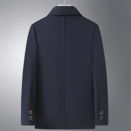 Spring/Autumn Loose-fitting Men's Casual Jacket Large-size Pure Color Fabric Fashionable Lapel Minimalist Style Jacket