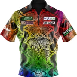 Peter Wright RedYellow Snakebite Polo Shirt replica Darts Polo Shirt Sports Men's T-Shirt Kid's Clothing Tee Y2k Woman