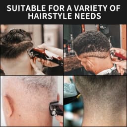 Premium Clipper Guards Set 10 Cutting Guides(1/16" to 1") Fits with Most Wahl Clippers,Replacement Guards for Wahl Hair Clippers