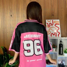 2026 New Y2K Korean Girl Group Concert T-Shirt RosÉ Letter Print Oversized Short Sleeved Fashion Casual Women's Sport Jersey Kid