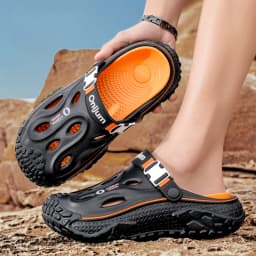 Summer Outdoor Clogs For Men Beach Sandals EVA Soft Breathable Slippers Slides Men Casual Shoes Male Beach Water Garden Sandals