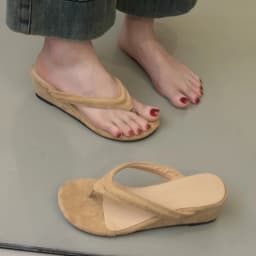 Wedges Slippers Women Clip Toe Sandals High Heels Designer Shoes Beach Casual Flip Flops Walking Dress Comfort Mujer De Zapatos