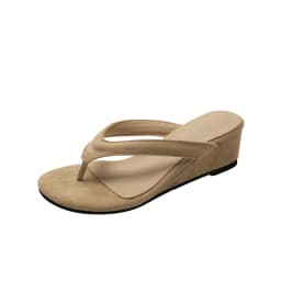Wedges Slippers Women Clip Toe Sandals High Heels Designer Shoes Beach Casual Flip Flops Walking Dress Comfort Mujer De Zapatos