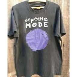 Vintage Depeche Mode Band Print Short Sleeve Punk Y2k Top Rock Casual Loose Streetwear Fan Gift Unisex