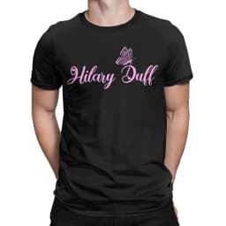 Hilarys Duffs Cartoon Lizzies T Shirt for Men Women 100% Cotton Funny T-Shirts Crew Neck  Tees Short Sleeve Clothing Summer