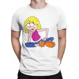Hilarys Duffs Cartoon Lizzies T Shirt for Men Women 100% Cotton Funny T-Shirts Crew Neck  Tees Short Sleeve Clothing Summer