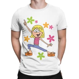 Hilarys Duffs Cartoon Lizzies T Shirt for Men Women 100% Cotton Funny T-Shirts Crew Neck  Tees Short Sleeve Clothing Summer