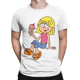 Hilarys Duffs Cartoon Lizzies T Shirt for Men Women 100% Cotton Funny T-Shirts Crew Neck  Tees Short Sleeve Clothing Summer
