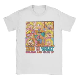 Hilarys Duffs Cartoon Lizzies T Shirt for Men Women 100% Cotton Funny T-Shirts Crew Neck  Tees Short Sleeve Clothing Summer