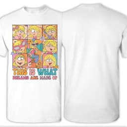 Hilarys Duffs Cartoon Lizzies T Shirt for Men Women 100% Cotton Funny T-Shirts Crew Neck  Tees Short Sleeve Clothing Summer