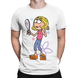 Hilarys Duffs Cartoon Lizzies T Shirt for Men Women 100% Cotton Funny T-Shirts Crew Neck  Tees Short Sleeve Clothing Summer