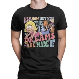 Hilarys Duffs Cartoon Lizzies T Shirt for Men Women 100% Cotton Funny T-Shirts Crew Neck  Tees Short Sleeve Clothing Summer