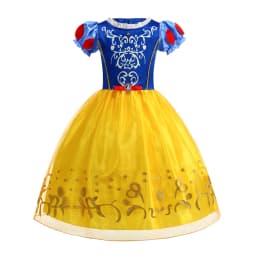 Girls Costume Princess Dress Up Party Vestidos Halloween Cosplay Costume Kid Birthday Party Gift Dress