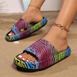 Women's Butterfly Soft EVA Slippers Summer 2026 Thick Bottom Non Slip Platform Sandals Woman Plus Size 45 Beach Slides Sandalias