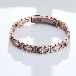ARADOO 99% Pure Copper Bracelets for Women with 3800 Gauss Magnetic Crystal Jewelry Gifts