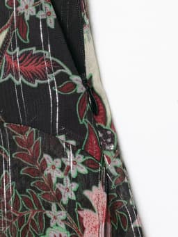 Women's Midi High Waist floral Printd Skirts Summer Female Chic Asymmetrical Casual Skirt Lady Elegant Holiday Print Skirt