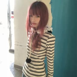 Karrram Japanese Y2k Striped Knit T-shirt Vintage Harajuku Long Sleeve Knitted Tops Korean 2000s Style Knitwear American Retro