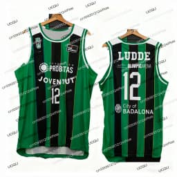25/26 Joventut Badalona Basketball Game Jersey Vest 2026 Spain Basketball Jersey Kids Basketball Sports Quick-Dry T-Shirt