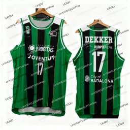 25/26 Joventut Badalona Basketball Game Jersey Vest 2026 Spain Basketball Jersey Kids Basketball Sports Quick-Dry T-Shirt