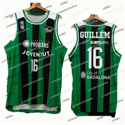 25/26 Joventut Badalona Basketball Game Jersey Vest 2026 Spain Basketball Jersey Kids Basketball Sports Quick-Dry T-Shirt