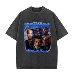 Vintage Washed XXXTentacion Music Album 2026 Print T Shirts Men's Women Hip Hop Fashion Cotton Short Sleeve T-shirts Streetwear