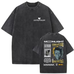 Vintage Washed XXXTentacion Music Album 2026 Print T Shirts Men's Women Hip Hop Fashion Cotton Short Sleeve T-shirts Streetwear