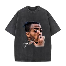 Vintage Washed XXXTentacion Music Album 2026 Print T Shirts Men's Women Hip Hop Fashion Cotton Short Sleeve T-shirts Streetwear