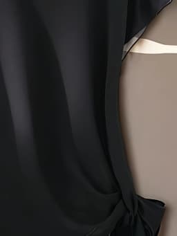 plus Size Elegant Fashionable Transparent Chiffon Top Stylish Garment for Women