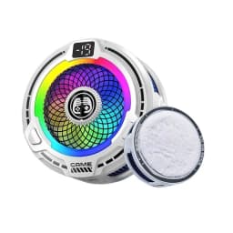 FS18 Mobile Phone Cooler 30W AI Smart Temperature Control TEC Semiconductor Cooling Fan Radiator with RGB Light for IOS Android