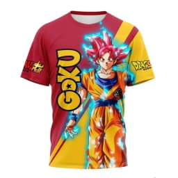 Dragon Ball Z Kid Goku Chibi 3D Printed T-Shirt Summer Casual Short Sleeve Anime Tee Adult and child role-playing T-shirts