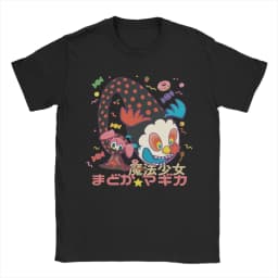 Men's T-Shirts Mahou Shoujo Homura Akemi Casual Cotton Tees Short Sleeve Madoka Magica Anime T Shirt O Neck Clothing Gift Idea