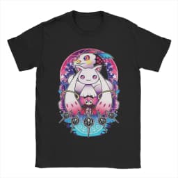 Men's T-Shirts Mahou Shoujo Homura Akemi Casual Cotton Tees Short Sleeve Madoka Magica Anime T Shirt O Neck Clothing Gift Idea