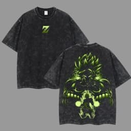Anime Dragon Ball Cosplay Washed Goku T-Shirt Cotton Large Casual Sports Vegeta Gym T-Shirt Men's Harajuku Tee Clothing