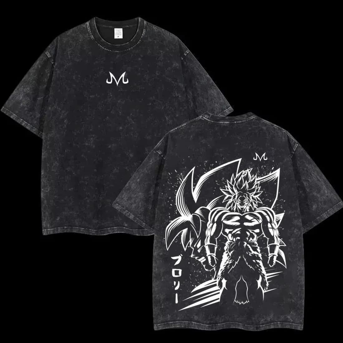 Anime Dragon Ball Cosplay Washed Goku T-Shirt Cotton Large Casual Sports Vegeta Gym T-Shirt Men's Harajuku Tee Clothing