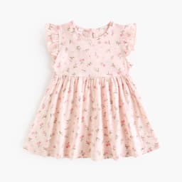 Sanlutoz Summer Fashion Kids Dress Floral Baby Girls Dress Clothing Cotton