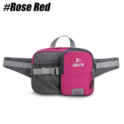 1PCSFanny Pack Waist Bag - Unisex Running Gear with Phone & Water Bottle Holder, Adjustable Belt for Travel, Workout & Hiking