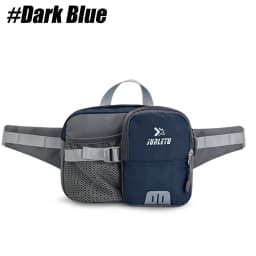 1PCSFanny Pack Waist Bag - Unisex Running Gear with Phone & Water Bottle Holder, Adjustable Belt for Travel, Workout & Hiking