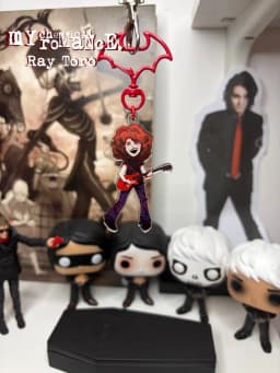 My Chemical Romance Acrylic Keychains Anime Keychains for Teens And Kids Keychain Anime Keychains Vinyl Keychains