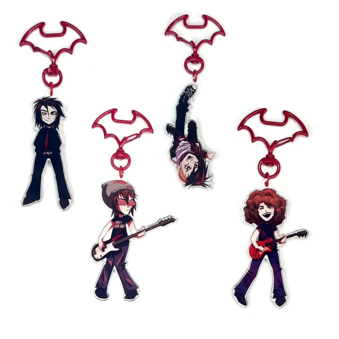 My Chemical Romance Acrylic Keychains Anime Keychains for Teens And Kids Keychain Anime Keychains Vinyl Keychains