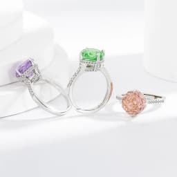 925 Sterling Silver Stylish Fine Octagon Millennium Rose Cut Zircon Ring Birthday Party Anniversary Gift