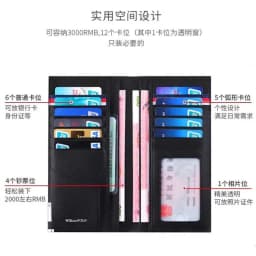 New in Trendy Men's Short Wallet Horizontal Vertical Slim Card Holder Wallet Card Bag for Students ID Bank Card Card Holder