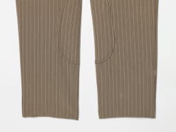 European and American style women's new fashion stripe slim-fit suit jacket and high-waisted pants set