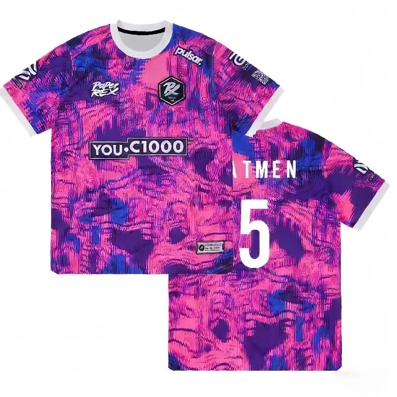 202526 Uniforms Fashion T-shirts Men's Streetwear Fan T-shirts