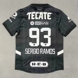 2025-2026 Best-selling new 3D printed Monterrey football jersey for men and women, quick-drying shirt, breathable T-shirt