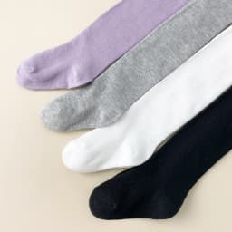 4 PCS Multi-Occasion Solid Baby Toddler Leggings Socks – Children Girl Kid Tights for School, Play & Performance