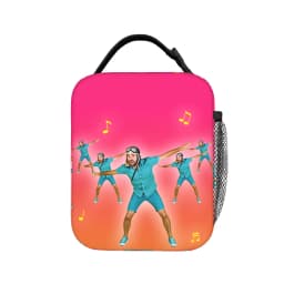 Danny Go Animated Programs Lunch Bag Cute Lunch Box Portable Zipper Thermal Lunch Bags For Men Waterproof Print Cooler Bag