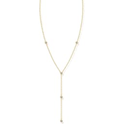 OXTAO 3.0mm Long Chain Moissanite Y Drop Necklace for Women Vintage Tassel Choker Necklace Aesthetics Jewelry 14K Gold Filled