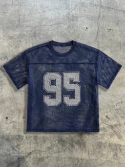 Men Mesh T Shirt Summer Casual Sport Short Sleeve Breathable 95 Print Loose Fit Streetwear for Daily Workout Outdoor Activities