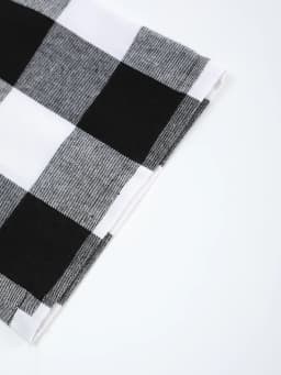 Men's Plaid Elastic Waist Casual Pants Summer Loose Straight Loungewear Pajama Trousers